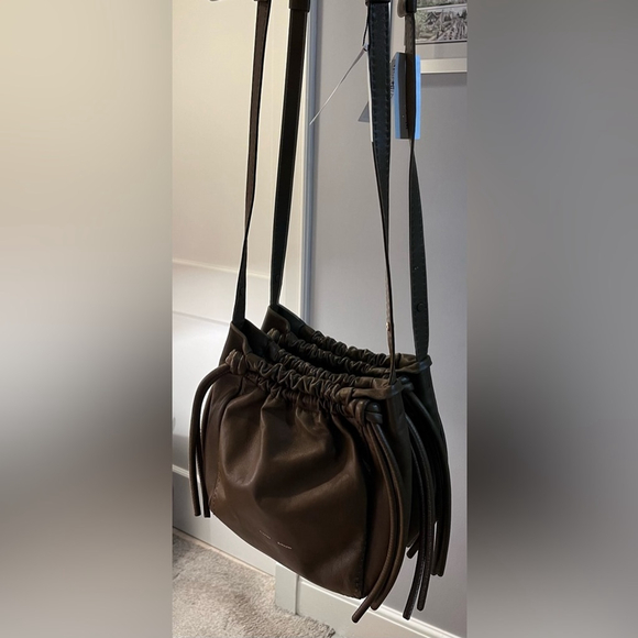 SOLD Proenza Schouler Brown Leather Drawstring Bucket Bag - Picture 4 of 11
